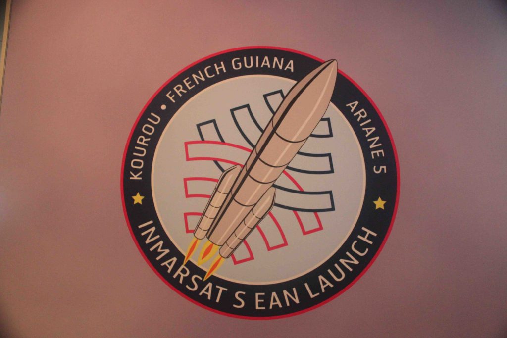 EAN satellite launch logo
